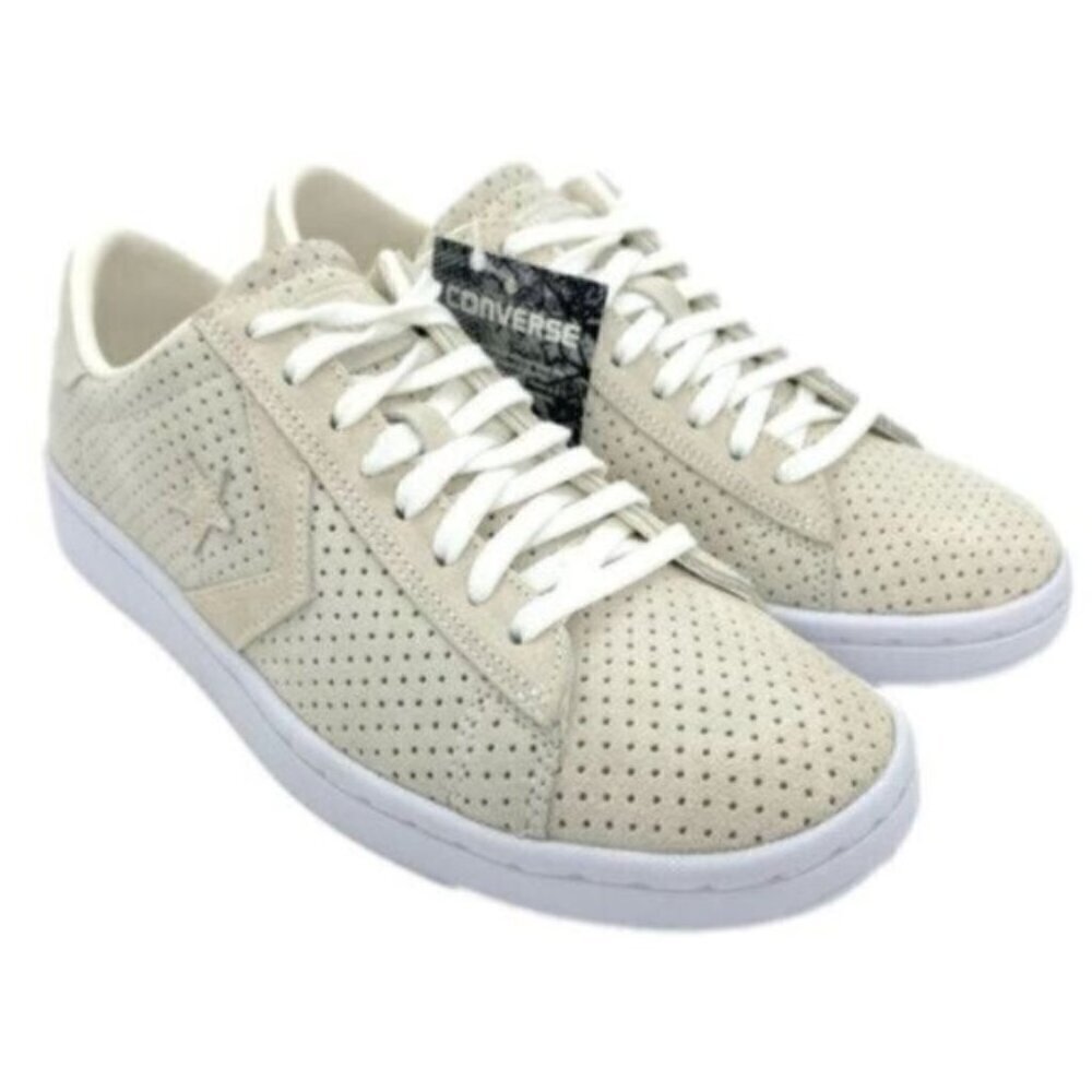 Converse Women’s Pro Leather Suede Leather Shoes Sneakers New - Picture 8 of 11